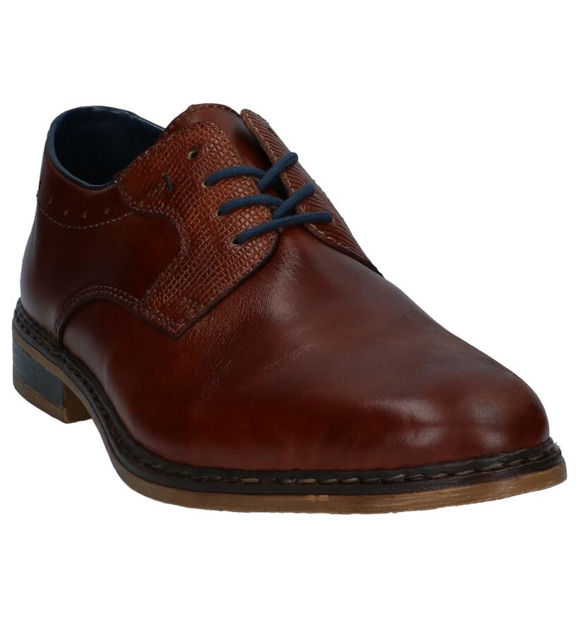 Rieker Cognac Veterschoenen in leer (271965)