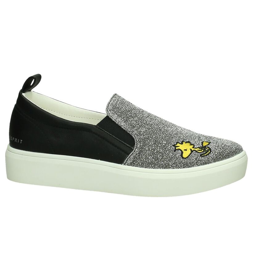Zilveren Esprit Snoopy Slip-on Sneakers, , pdp