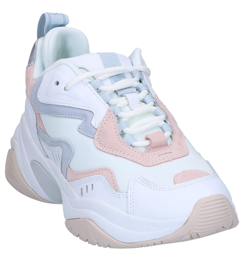 Tamaris Witte Sneakers in leer (269730)