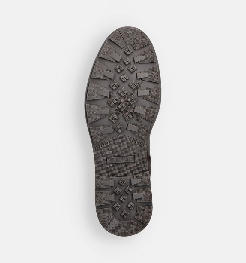 Pikolinos York Bottines Chelsea en Marron pour hommes (363719) - pour semelles orthopédiques