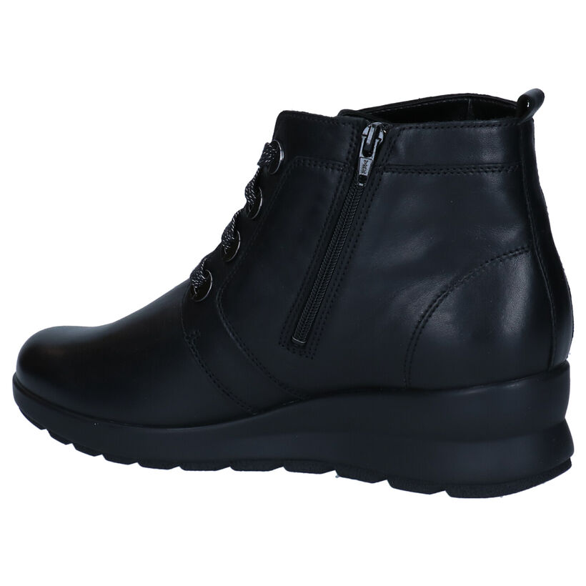 Mephisto Philipa Bottillons à talons en Noir en cuir (298104)