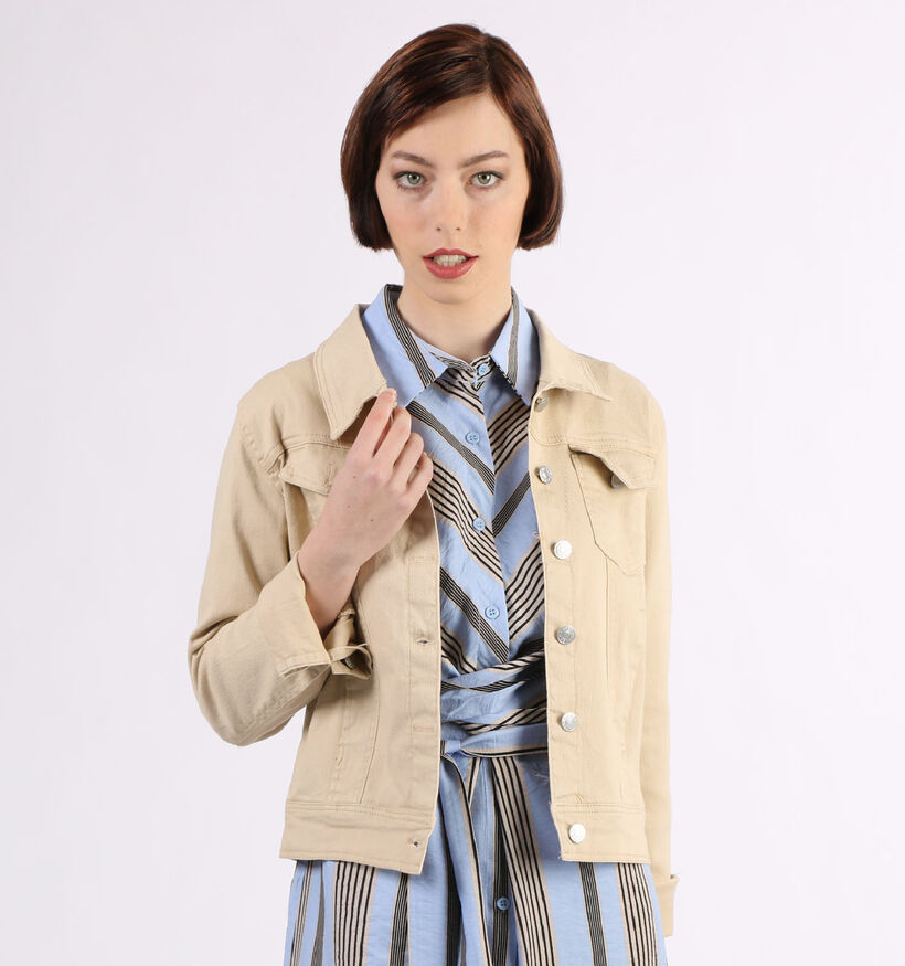 Millenium Witte Jeansjas (299208)