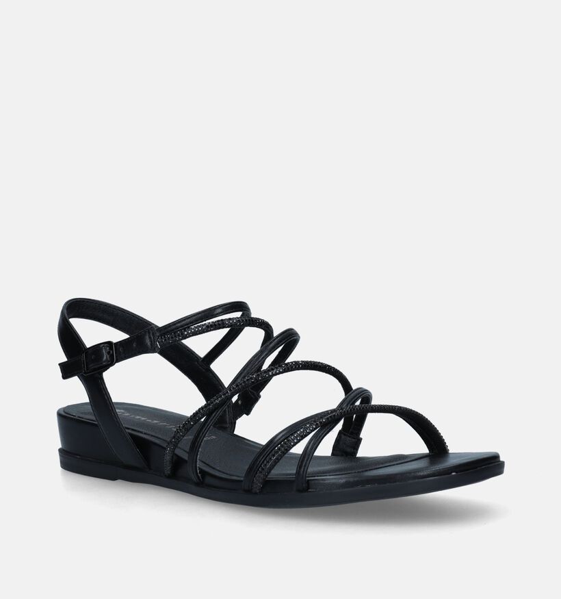 Tamaris Zwarte Sandalen Met Sleehak voor dames (338250)