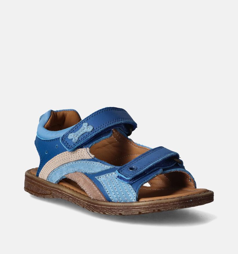 STONES and BONES Durit Blauwe Sandalen voor jongens (353530)