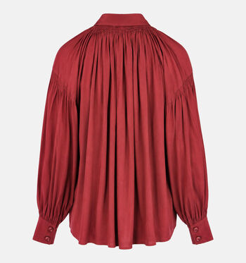 Orfeo Blouses Roze/Bordeaux