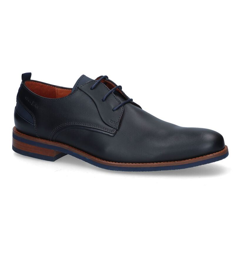 Van Lier Chaussures classiques en Noir pour hommes (316599) - pour semelles orthopédiques