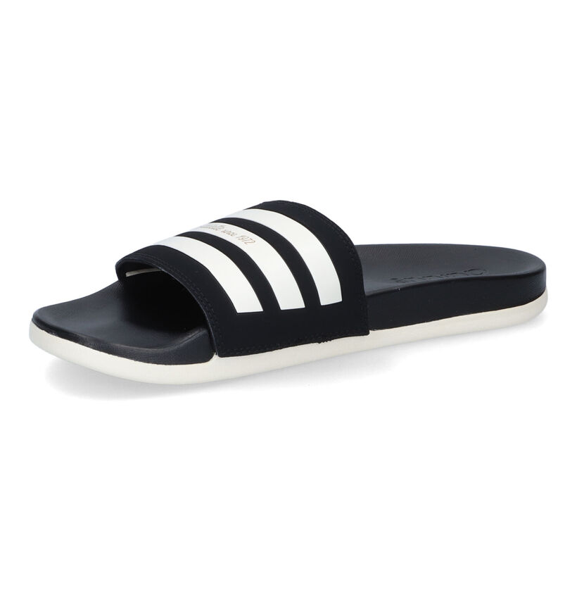 adidas Adilette Comfort Zwarte Slippers in kunststof (293429)