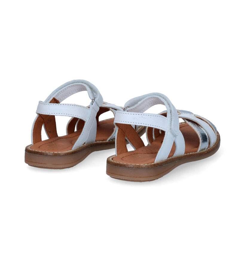 Little David Mona Witte Sandalen in kunstleer (309787)