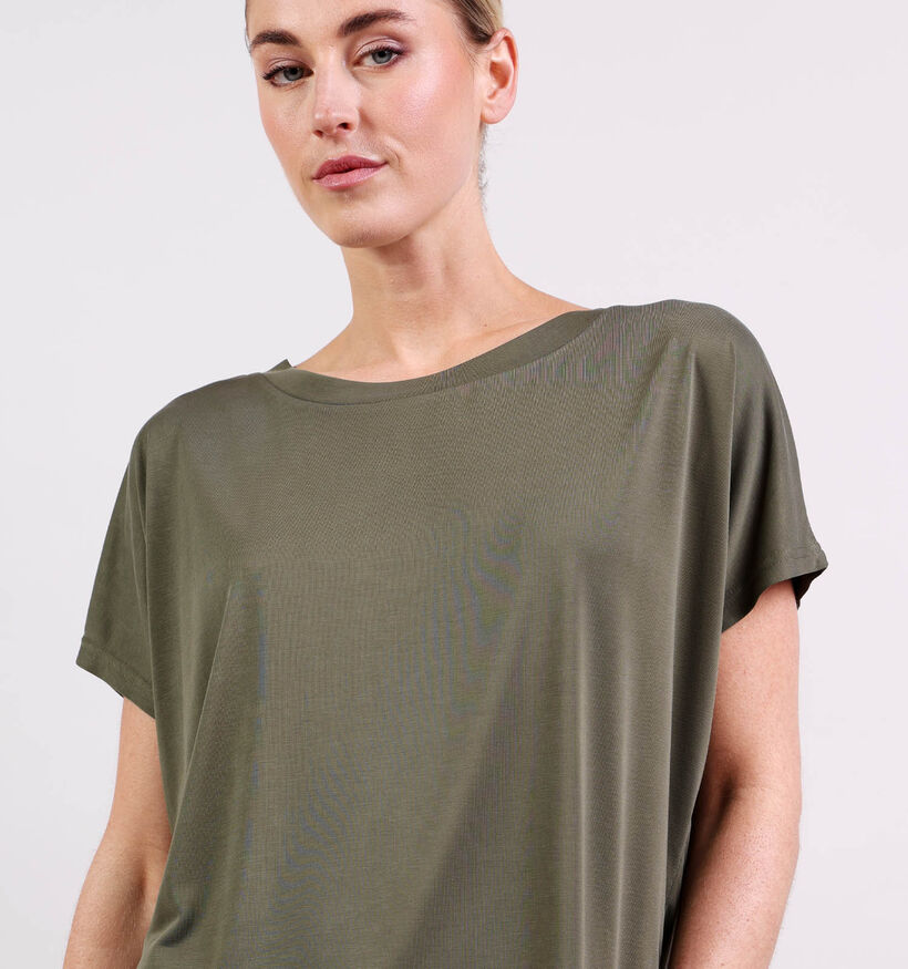 Ador&eacute; Contanza Kaki T-shirt voor dames (379154)