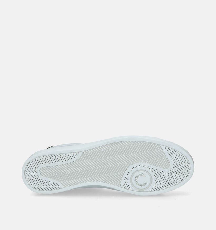 Fred Perry Spencer Leather Witte Veterschoenen voor heren (358602)