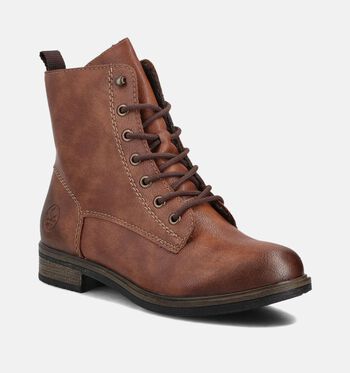 Rieker High Boots Cognac