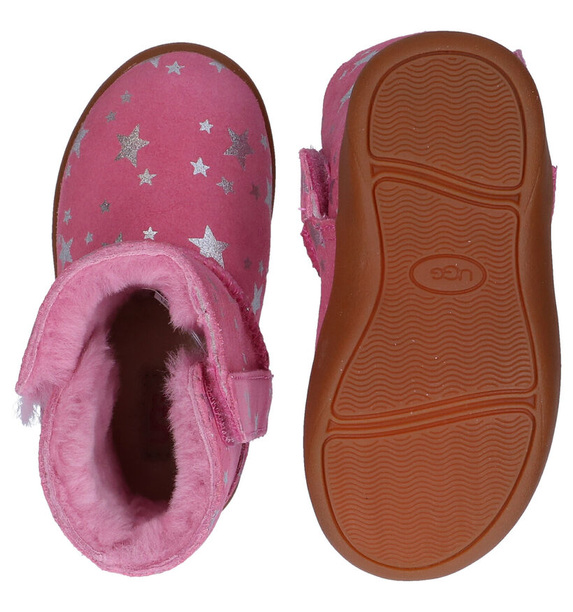 UGG Keelan Stars Bottes en Rose en nubuck (278797)