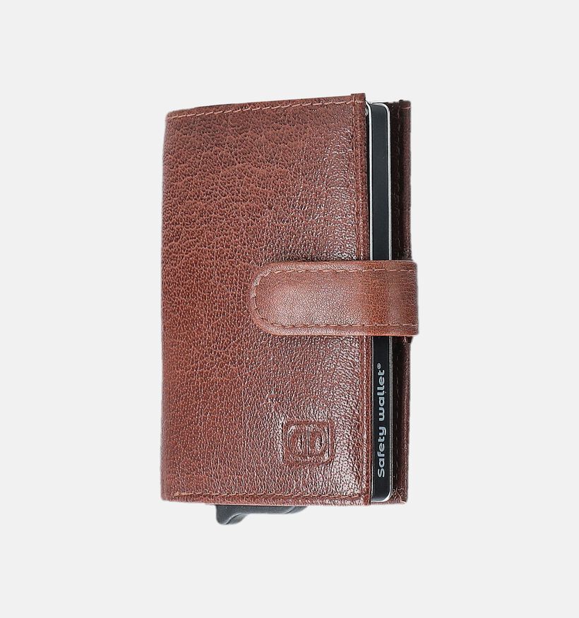 Double-D Bruine Kaartenhouder voor dames (375963)