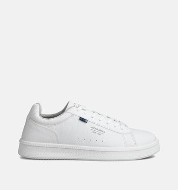 Jack & Jones Sneakers Wit/Cognac