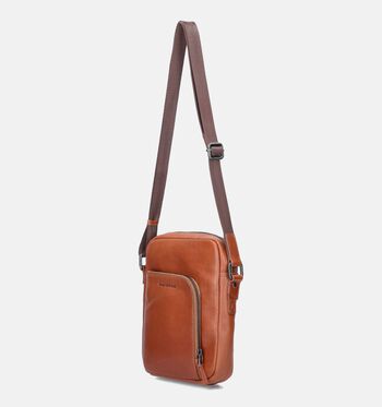Maverick Schoudertassen Cognac