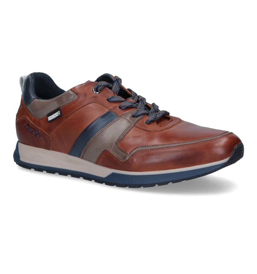 Pikolinos Cambil Chaussures à lacets en Cognac pour hommes (316610) - pour semelles orthopédiques