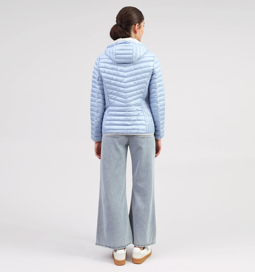 Barbara Lebek Blauwe Korte Regenjas voor dames (355420)