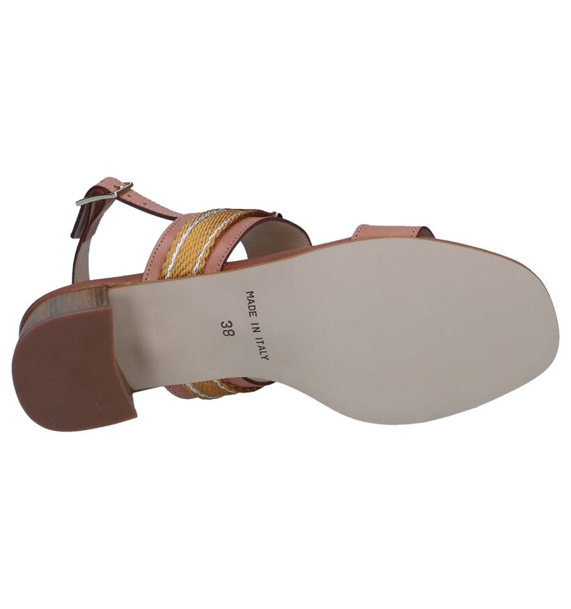 Cognac Sandalen Scapa in leer (246090)