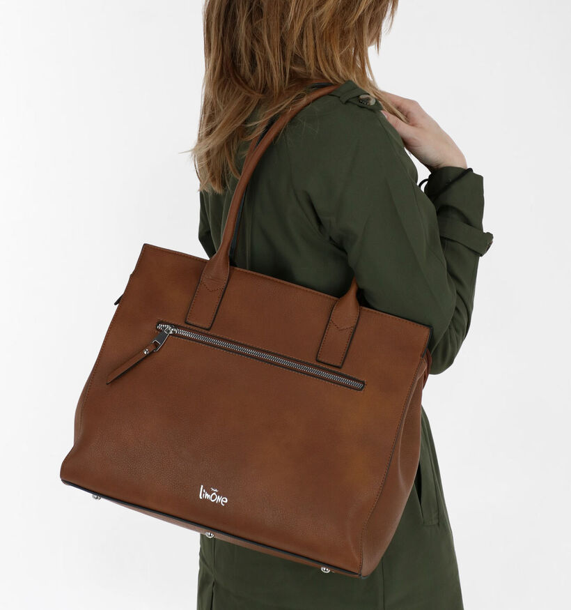 Via Limone Sophia Zwarte Laptoptas in kunstleer (282208)