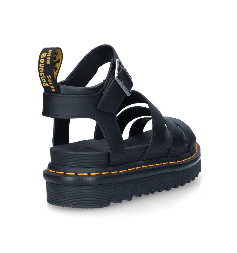 Dr. Martens Blaire Sandales à plateforme en Noir pour femmes (319233)