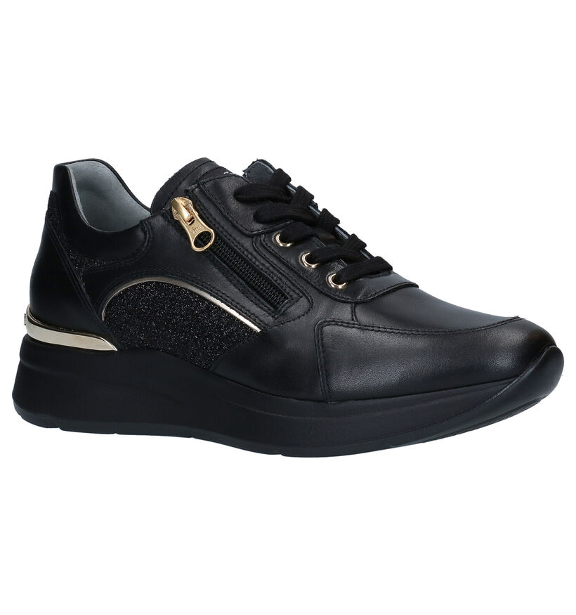 NeroGiardini Baskets casual en Noir en cuir (296637)