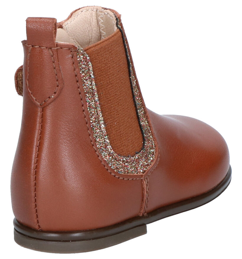 Beberlis Boots pour bébé en Cognac pour filles (297338)