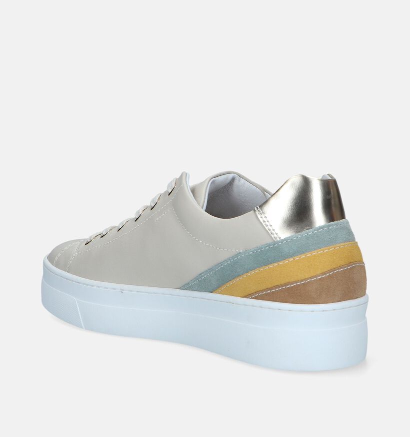 NeroGiardini Witte Sneakers voor dames (337179) - geschikt voor steunzolen