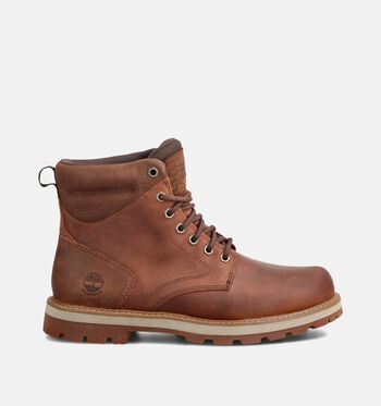 Boots à lacets marron