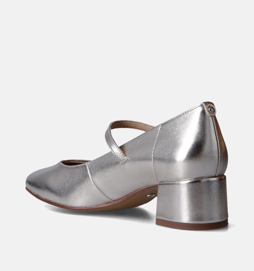 Tamaris Zilveren Pump met riempje voor dames (351564)