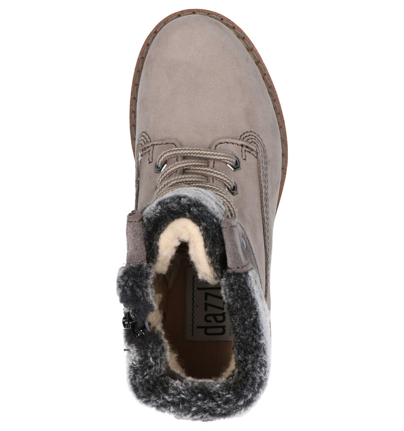 Dazzle Bottines en Gris en nubuck (261602)