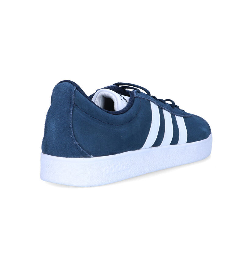 adidas VL Court 2.0 Baskets en Bordeaux pour hommes (326305) - pour semelles orthopédiques