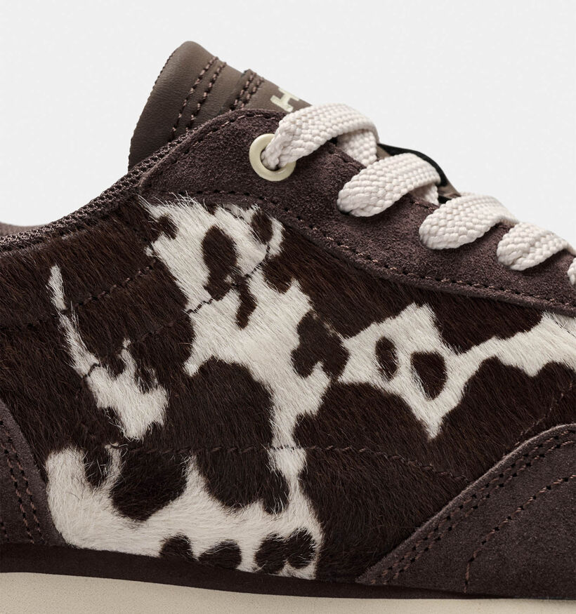 HOFF City Print Bruine Sneakers voor dames (377096) - geschikt voor steunzolen