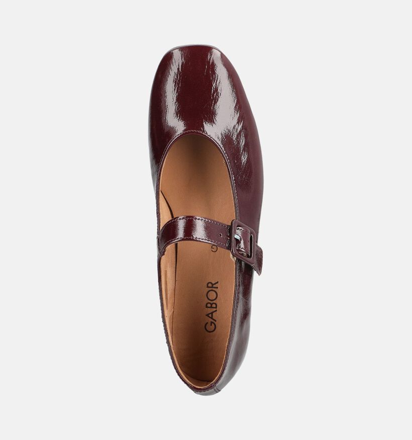 Gabor Comfort Bordeaux Pumps met Bandje voor dames (376959)