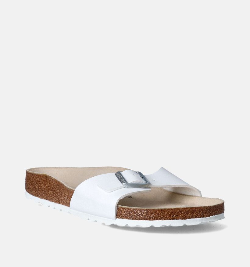 Birkenstock Madrid Nu-pieds en Blanc pour femmes (350898)