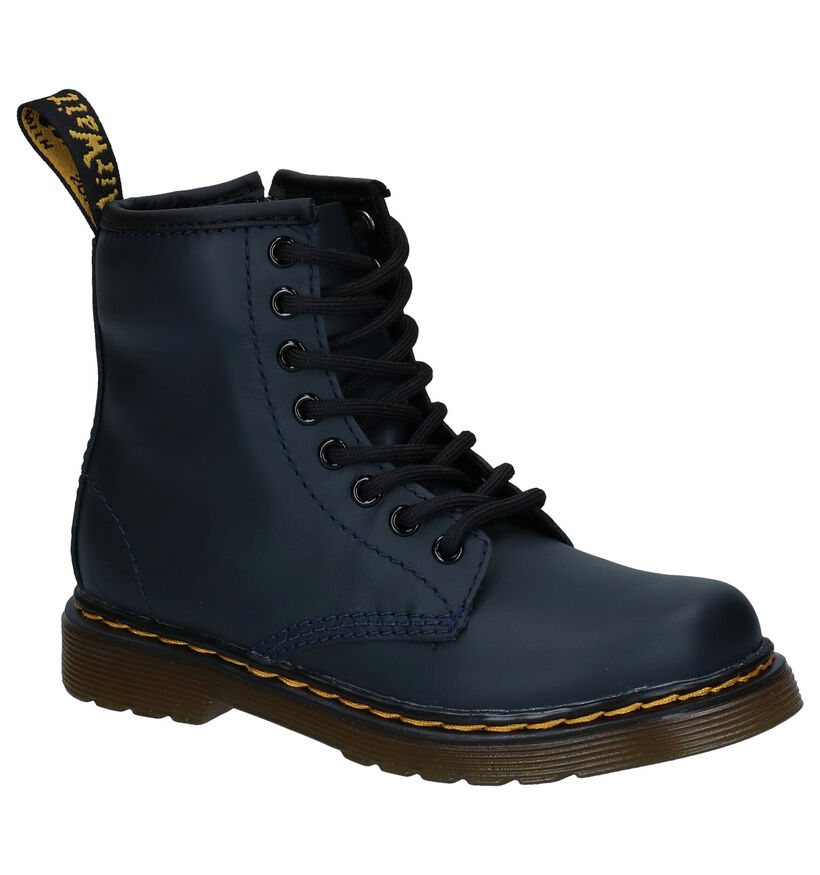 Dr.Martens 1460 J Bottines en Noir pour filles (312772)