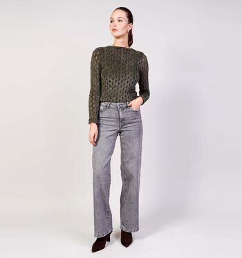 Straight leg jeans grijs L32 JDY Jeans Grijs