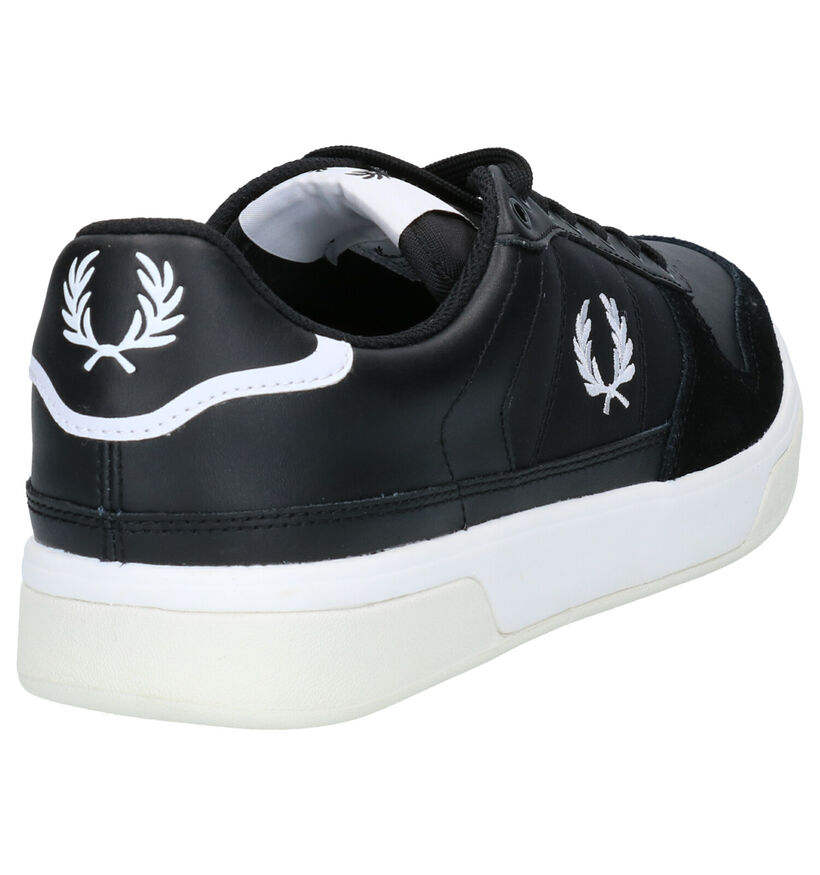 Fred Perry Baskets basses en Noir en simili cuir (264193)