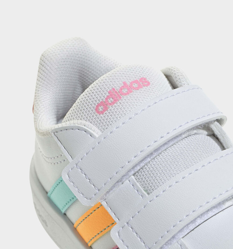 adidas Grand Court Witte Sneakers voor meisjes (366906) - geschikt voor steunzolen