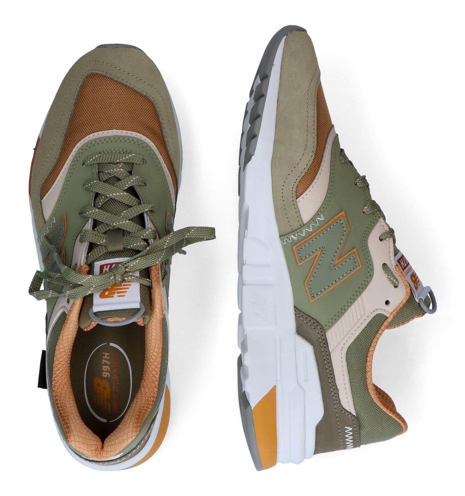 New balance hot sale vert kaki homme