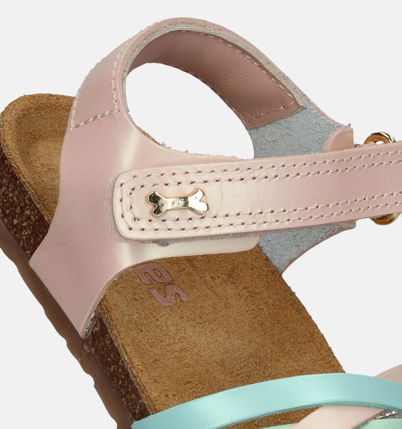 STONES and BONES Lemat Sandales en Rose pour filles (336538)