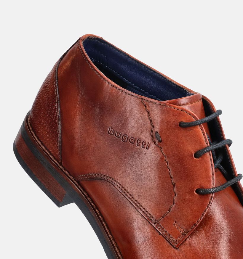 Bugatti Chaussures classiques en Cognac pour hommes (375980)
