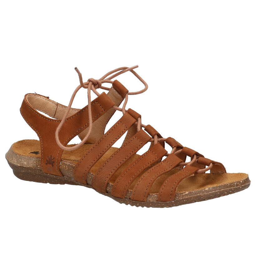 El Naturalista Cognac Sandalen in leer (270328)