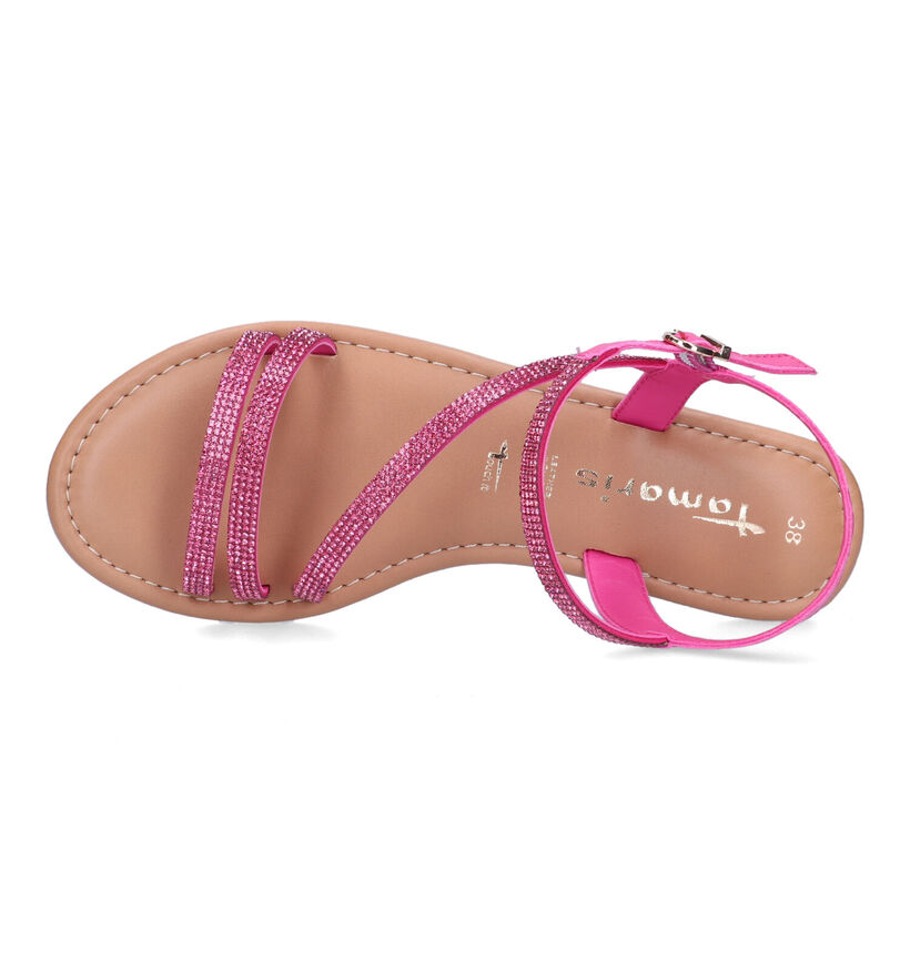 Tamaris Touch It Sandales en Fuchsia pour femmes (322238)