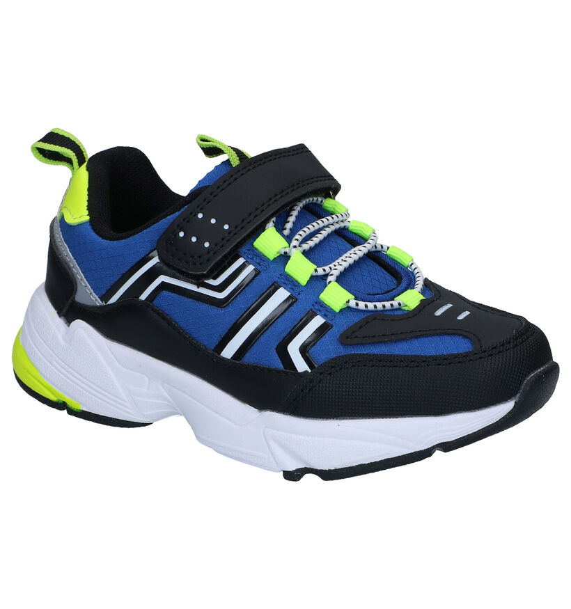 Milo & Mila Blauwe Sneakers in stof (289350)