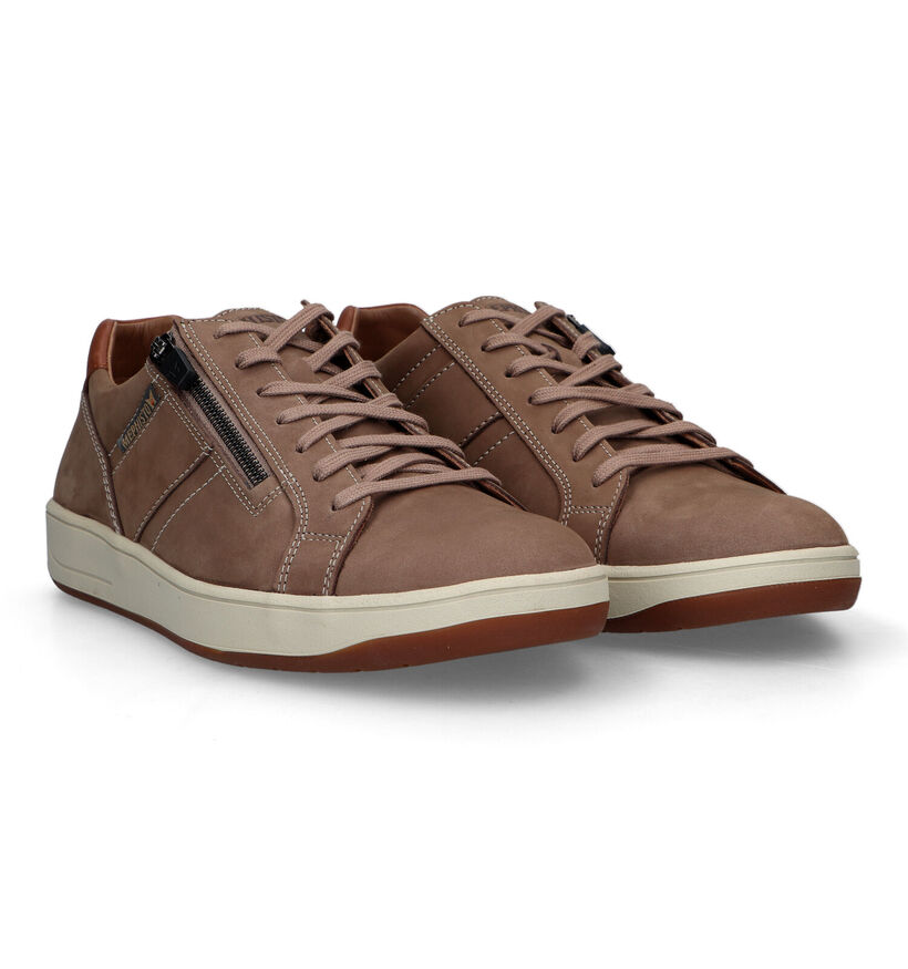 Mephisto Henrik Nomad Chaussures à lacets en Taupe pour hommes (339214) - pour semelles orthopédiques