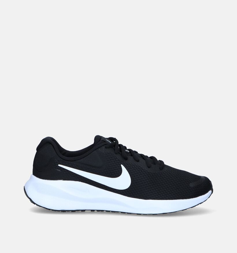 Nike Revolution 7 Baskets en Noir pour hommes (334854)