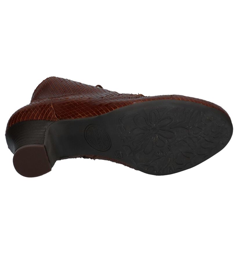 Brako Anatomics Cognac Enkellaarzen in lak (261389)