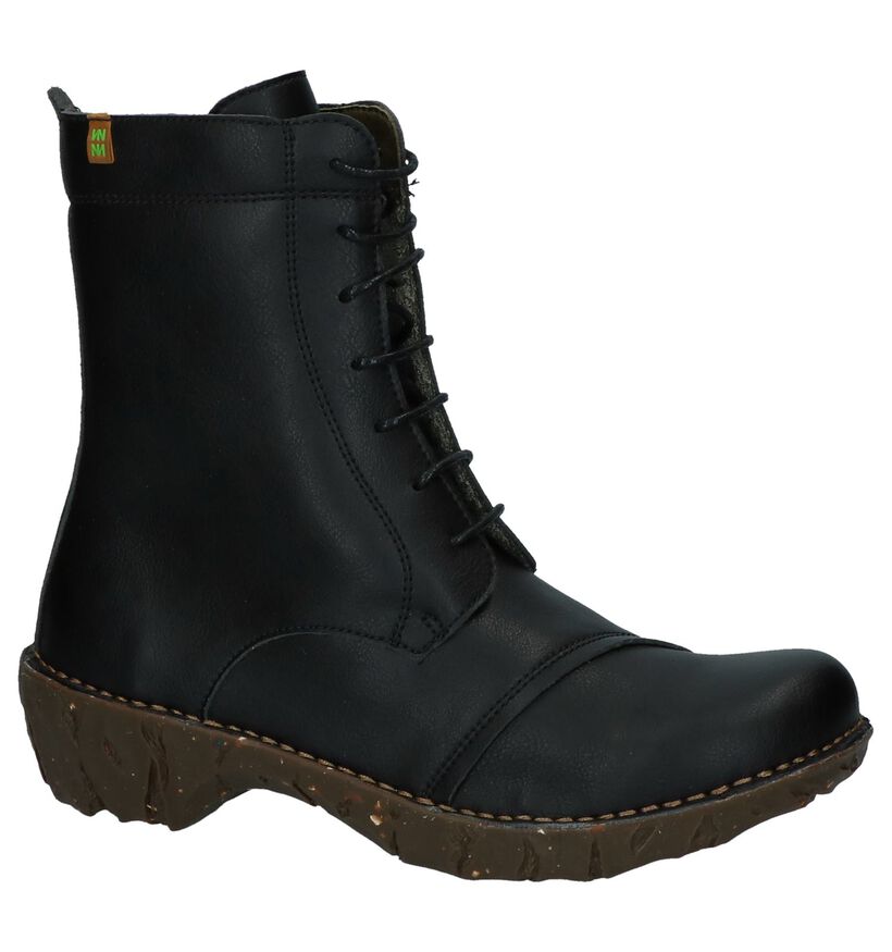 El Naturalista Zwarte Boots in kunstleer (259456)