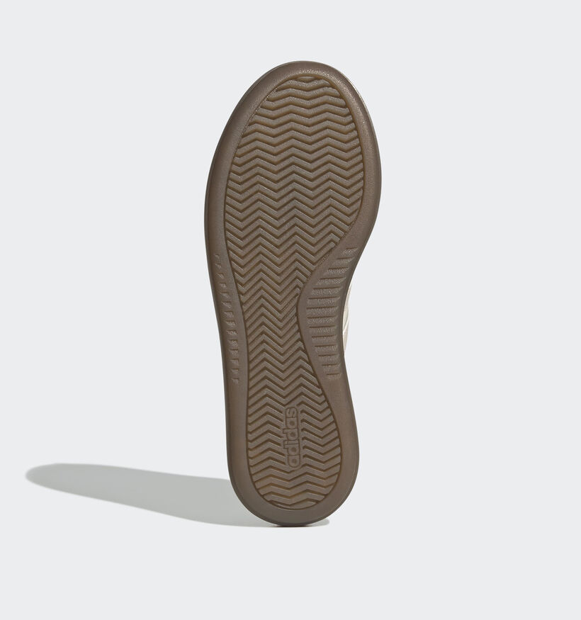 adidas Barreda Decode Lux Baskets en Ecru/Rose pour femmes (365412) - pour semelles orthopédiques