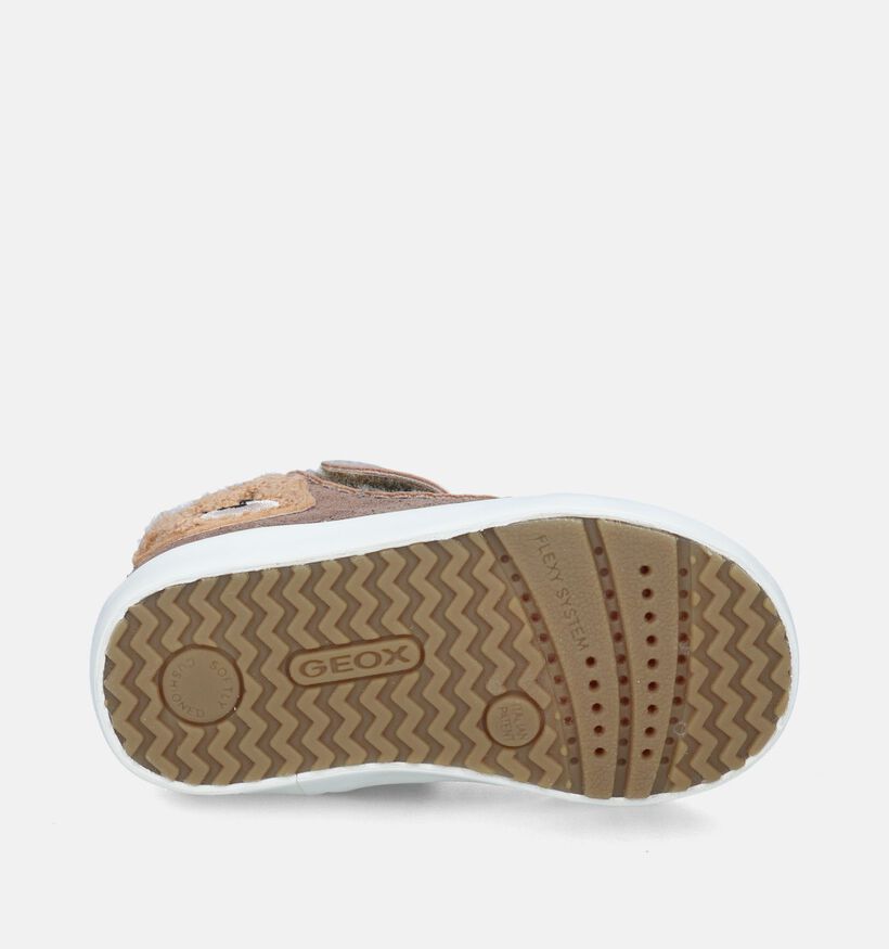 Geox Kilwi Beige Hoge schoenen voor meisjes (345907) - geschikt voor steunzolen